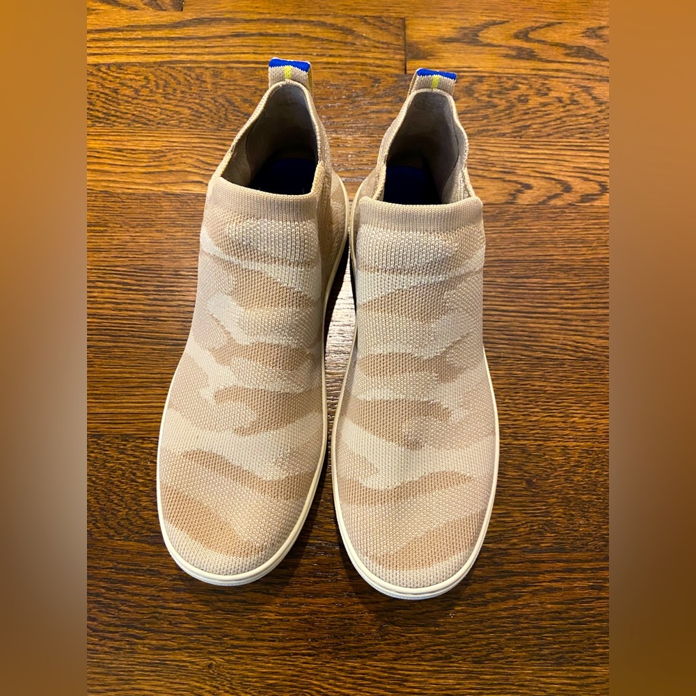 Rothy’s Chelsea Sneaker in birch camo